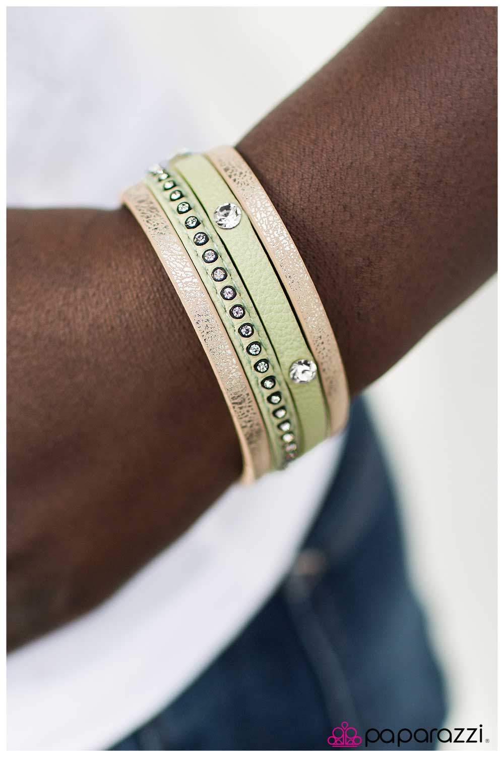 Pulsera Paparazzi ~ The Wimbledon - Verde