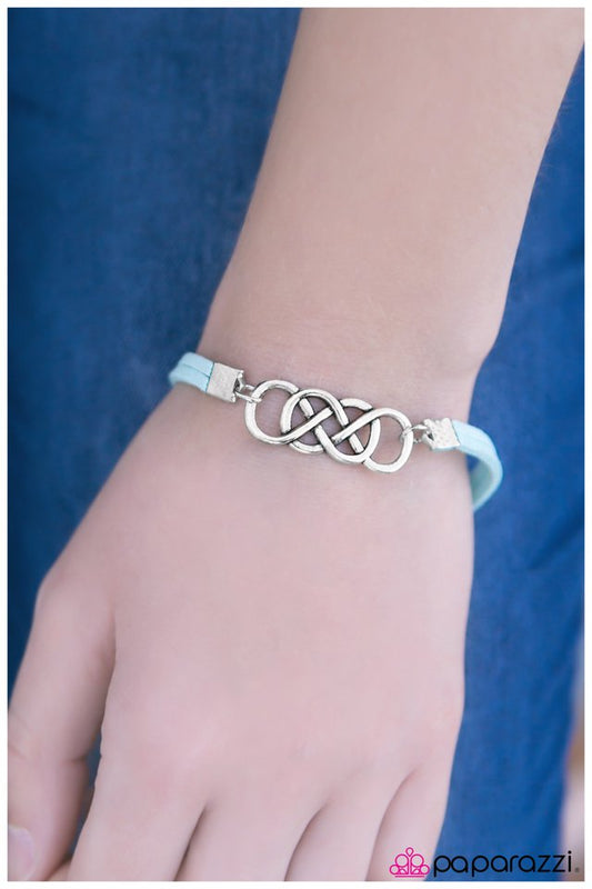 Paparazzi Bracelet ~ For All Time - Blue