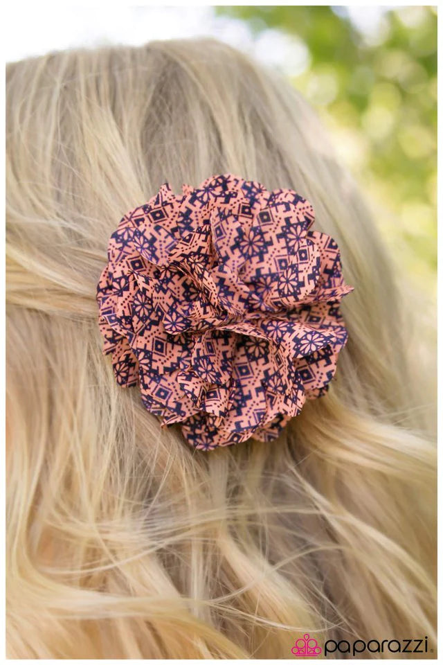 Paparazzi Hair Accessories ~ Im Puzzled - Orange