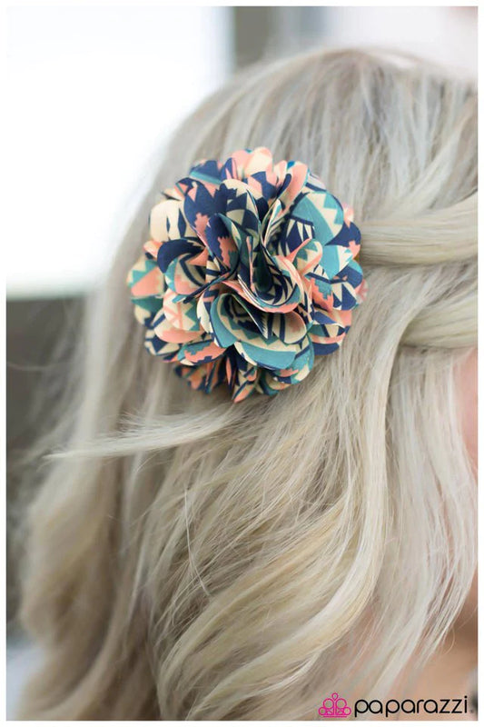 Paparazzi Hair Accessories ~ Travel Guide - Orange