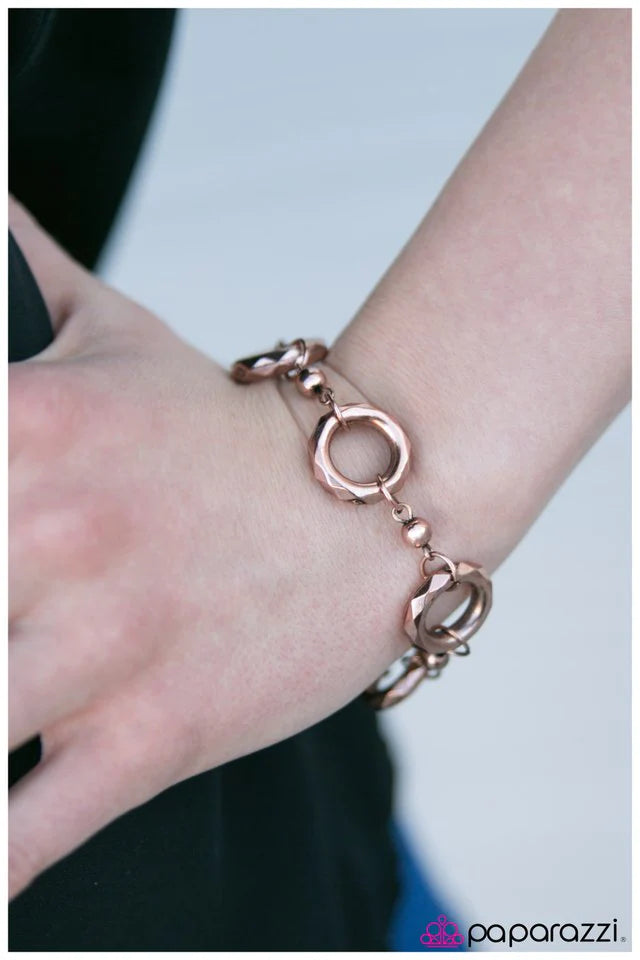 Paparazzi Bracelet ~ You Rang? - Copper