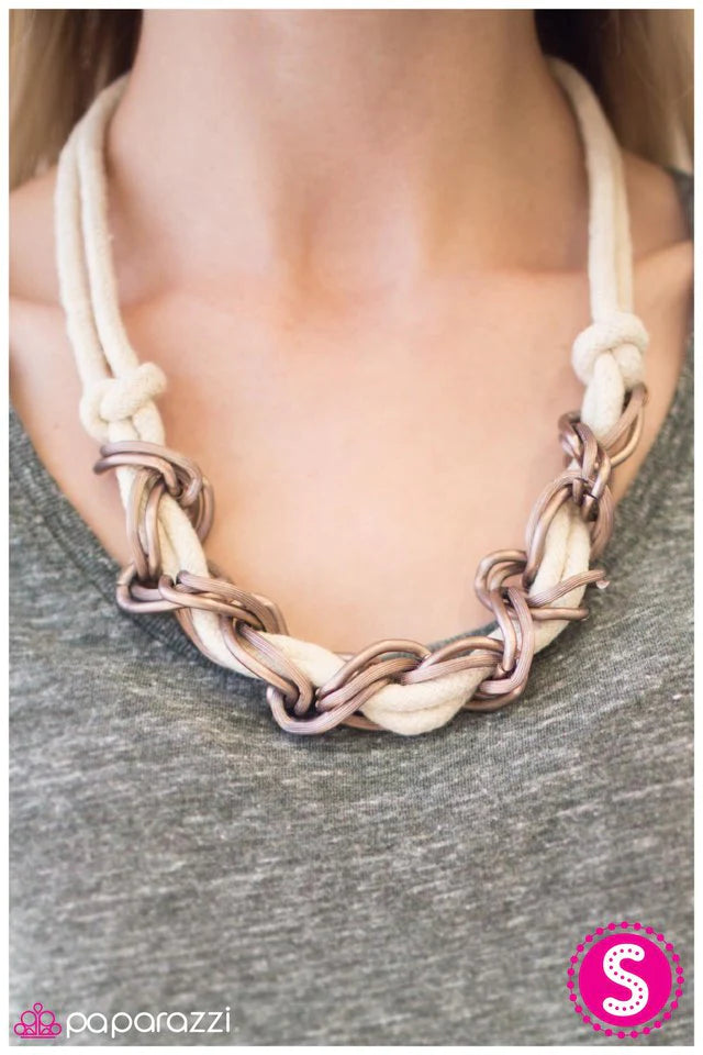 Collar Paparazzi ~ Cuerda para saltar - Cobre