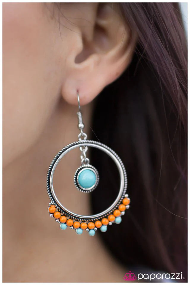 Paparazzi Earring ~ Dance Party - Multi