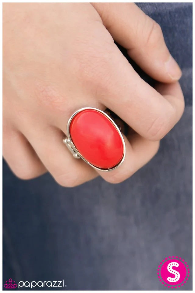 Paparazzi Ring ~ Pop Icon - Red