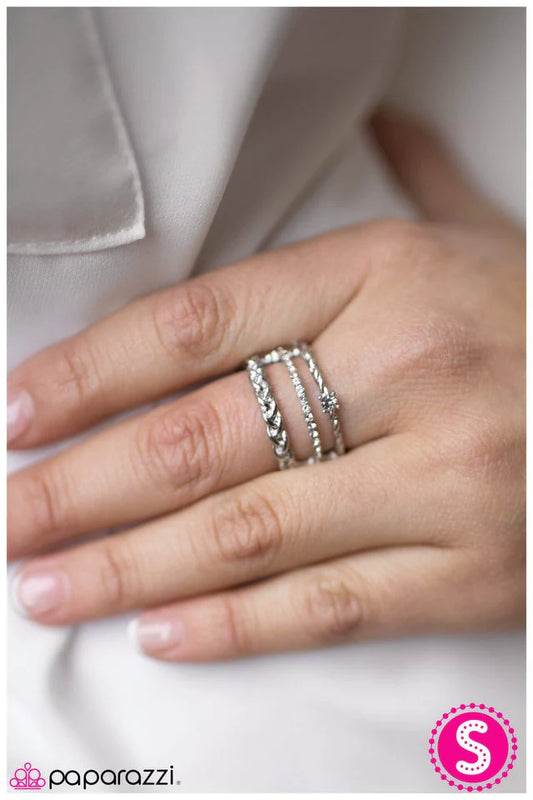 Anillo Paparazzi ~ Te lo prometo... - Blanco