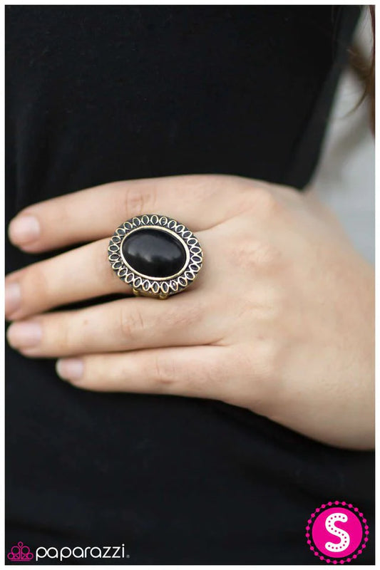 Paparazzi Ring ~ Howdy, Partner! - Black