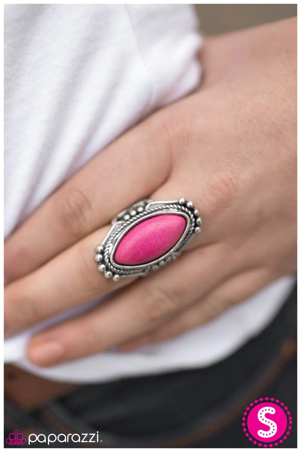 Paparazzi Ring ~ Long Live Cowgirls  - Pink