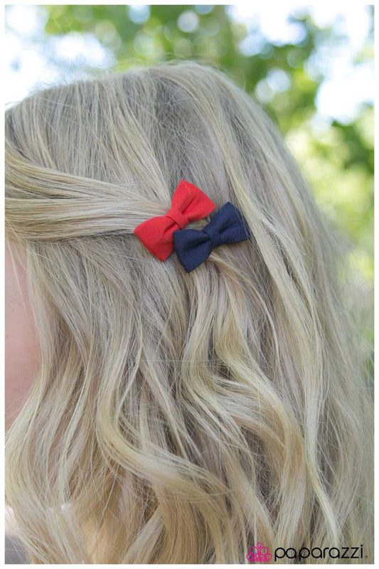 Paparazzi Hair Accessories ~ Mary Had A Little Lamb - Red