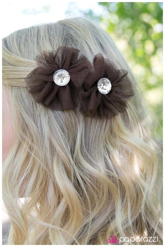 Accesorios para el cabello de Paparazzi ~ Sí, cariño - Marrón