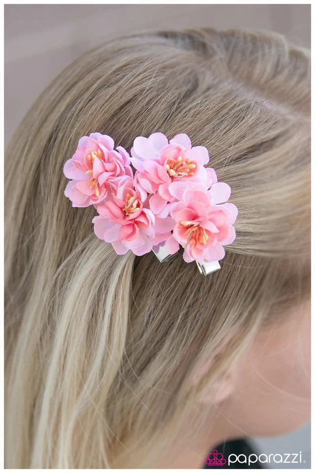 Paparazzi Hair Accessories ~ Strawberry Fields Forever - Pink