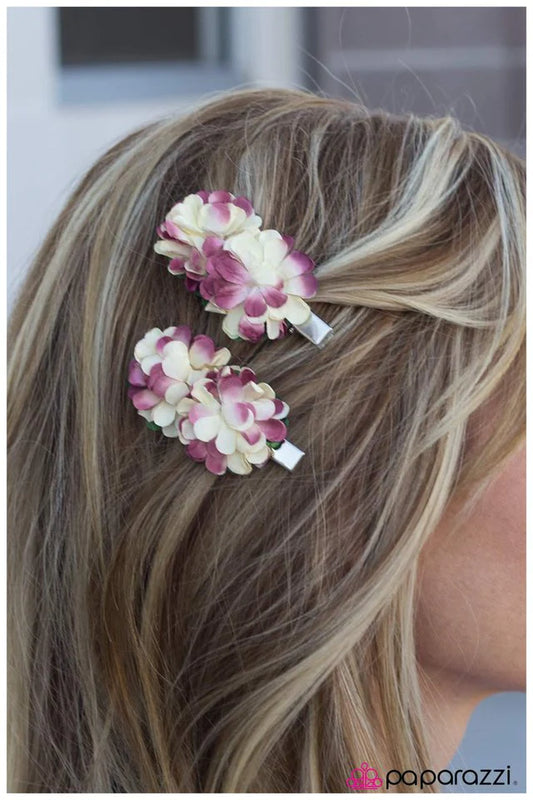 Paparazzi Hair Accessories ~ Paper Towns - Purple