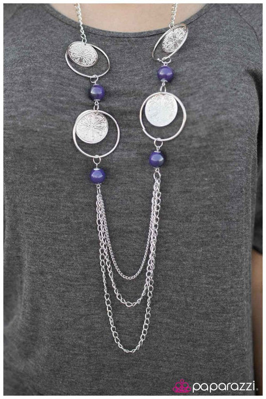 Paparazzi Necklace ~ Utter Amazement - Purple