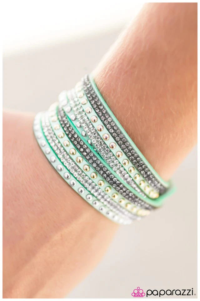 Pulsera Paparazzi ~ Hazme tu mejor foto - Verde