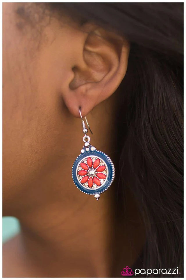 Paparazzi Earring ~ Maritime Wonders - Multi