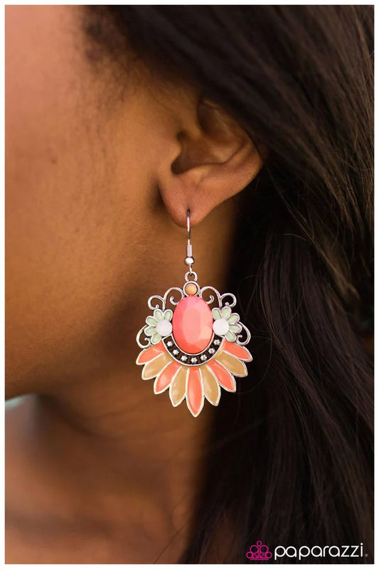 Paparazzi Earring ~ Coachella - Multi