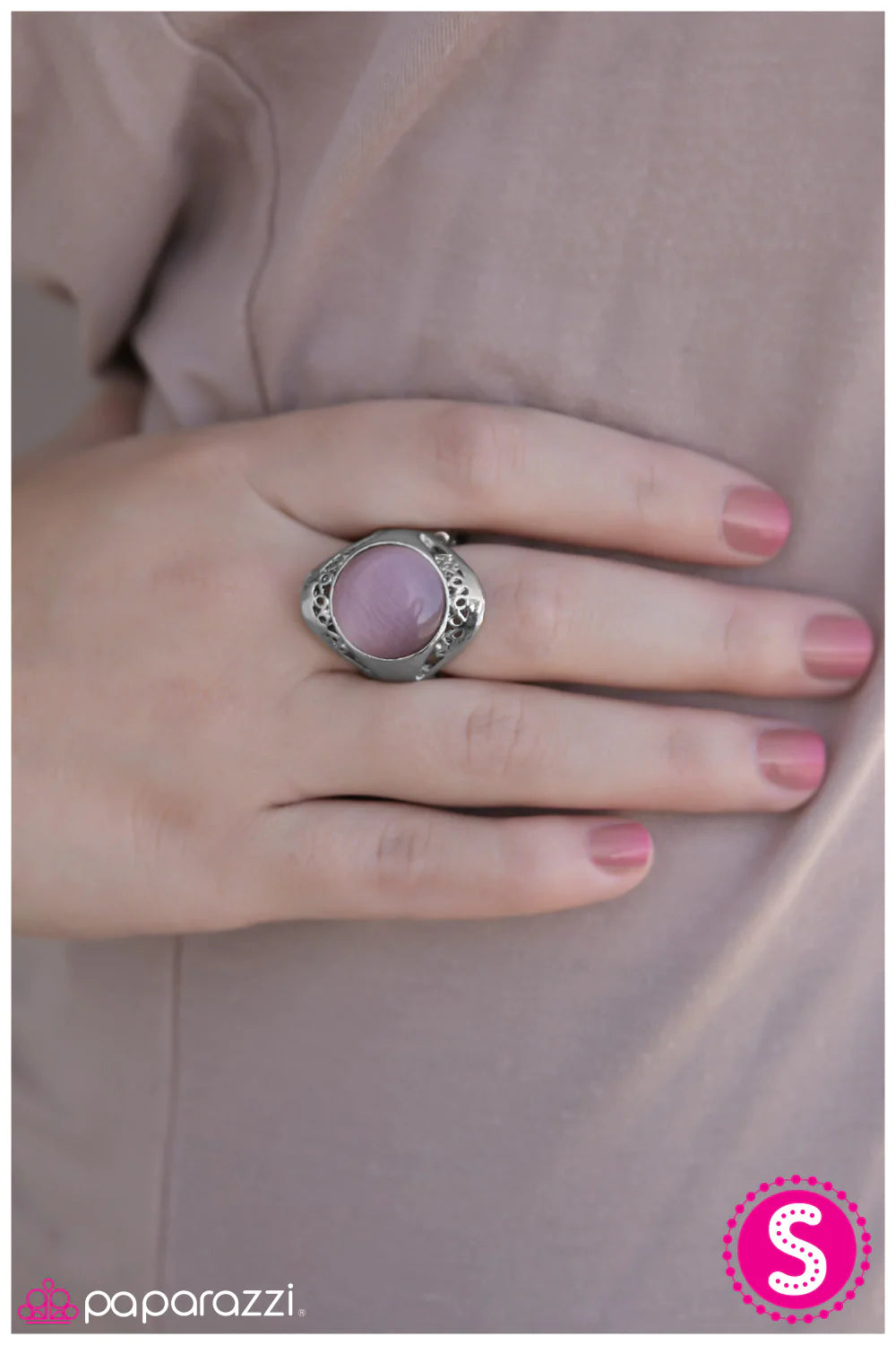 Paparazzi Ring ~ MOON Over!  - Purple