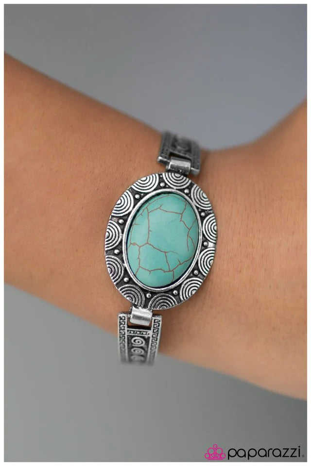 Pulsera Paparazzi ~ Hora de Aventuras - Azul