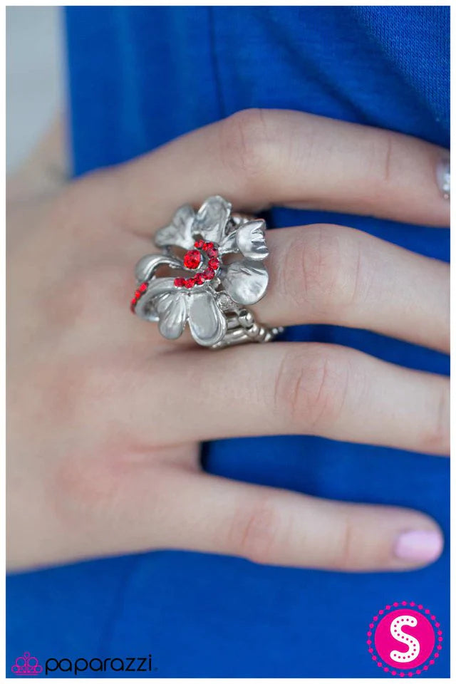 Paparazzi Ring ~ Never Ending Summer - Red