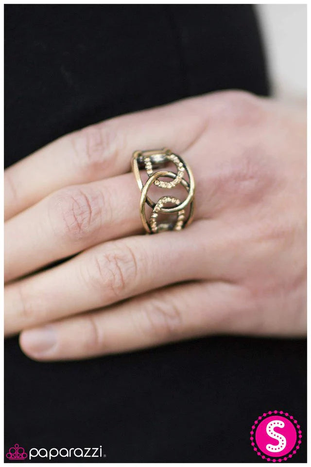 Paparazzi Ring ~ Get Down Tonight - Brass