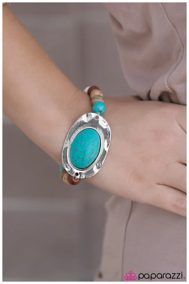 Pulsera Paparazzi ~ Lone Wolf - Multicolor