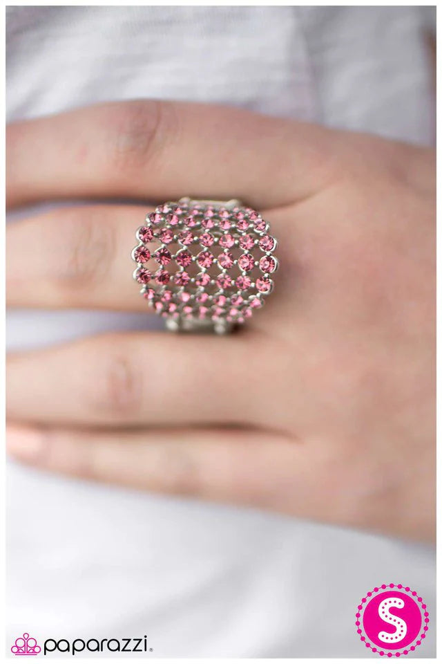 Anillo Paparazzi ~ Mamá te va a comprar un diamante - Rosa