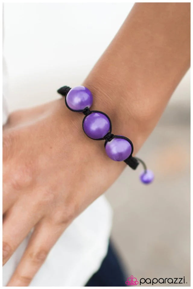 Paparazzi Bracelet ~ Colorful Expressions - Purple