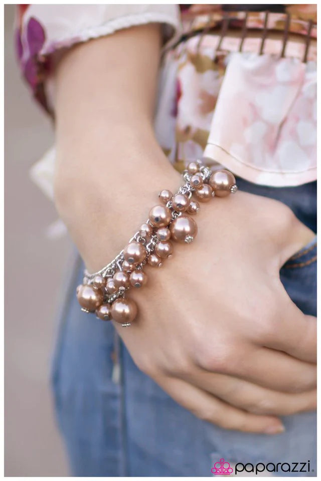 Paparazzi Bracelet ~ Fine Dining - Brown – Paparazzi Jewelry | Online ...