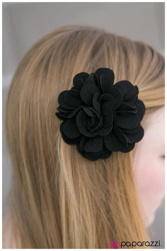 Accesorios para el cabello de Paparazzi ~ The Last Song - Negro