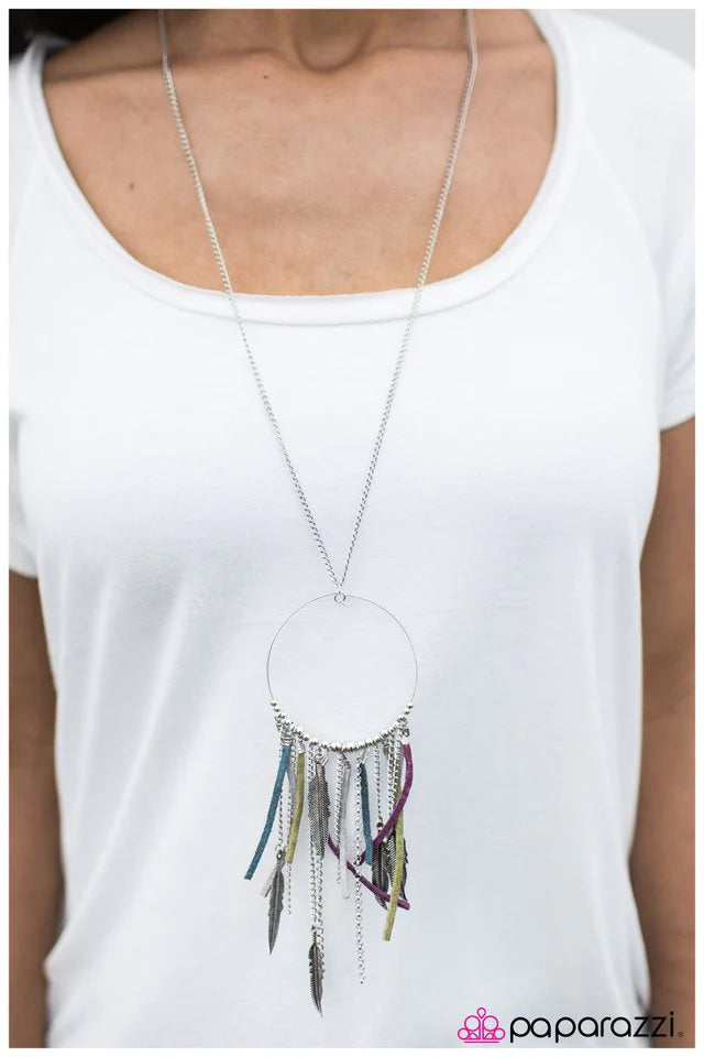 Paparazzi Necklace ~ See You In My Dreams - Multi