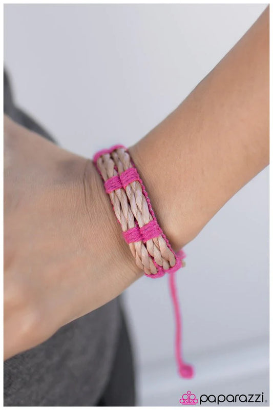 Pulsera Paparazzi ~ La última gota - Rosa