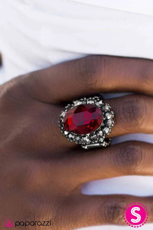 Paparazzi Ring ~ Fever Pitch - Red