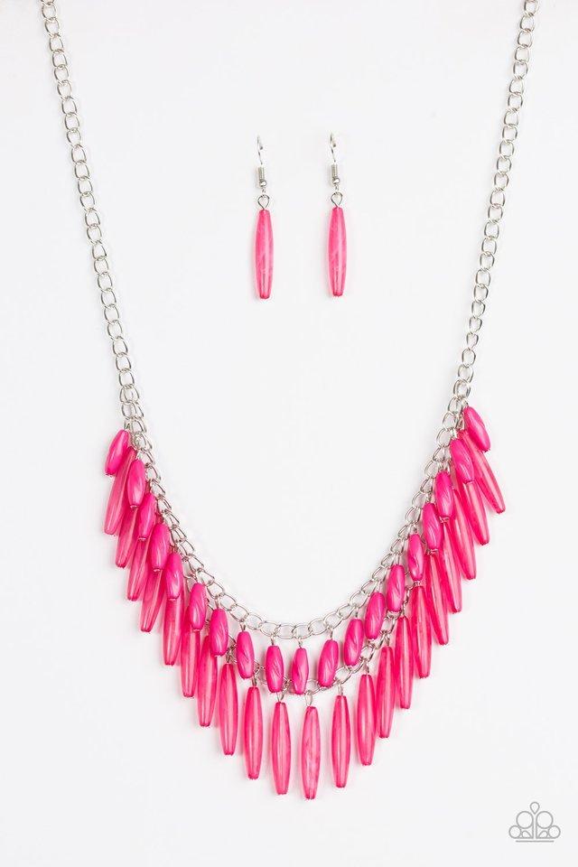 Paparazzi Necklace - Speak Of The DIVA - Pink