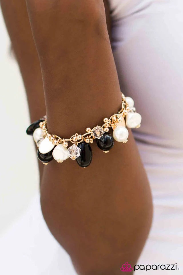 Paparazzi Bracelet ~ Camera Ready - Gold