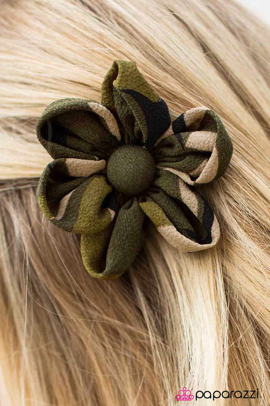 Paparazzi Hair Accessories ~ Hunting Season  - Green