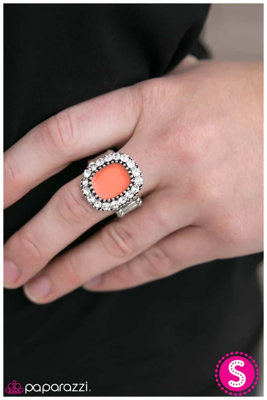 Paparazzi Ring ~ The Royal Yacht - Orange