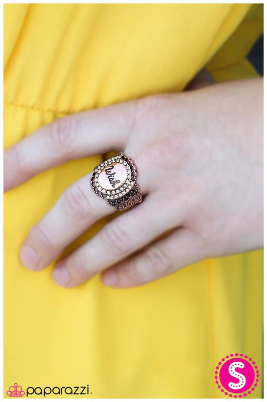 Paparazzi Ring ~ Wishin and Hopin - Copper