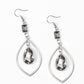 Paparazzi Earring ~ Priceless - Silver