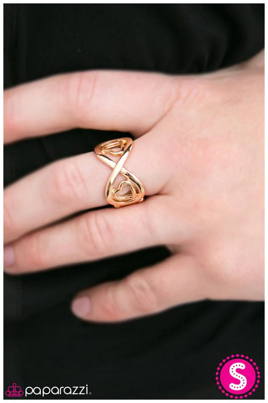 Paparazzi Ring ~ Heart and Soul - Gold