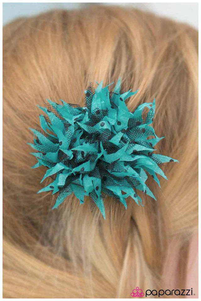 Paparazzi Hair Accessories ~ Overboard - Blue