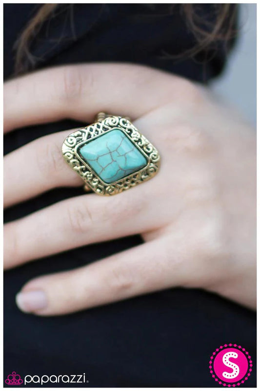 Paparazzi Ring ~ Incan Incantations - Blue