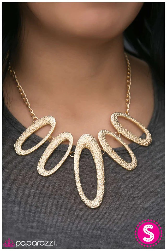 Paparazzi Necklace ~ The Next Big Thing - Gold