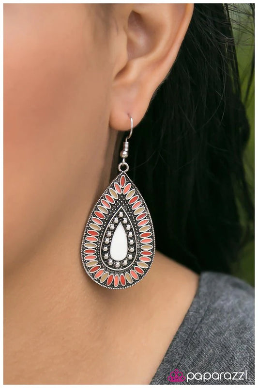 Paparazzi Earring ~ Whats Your Flavor? - Multi