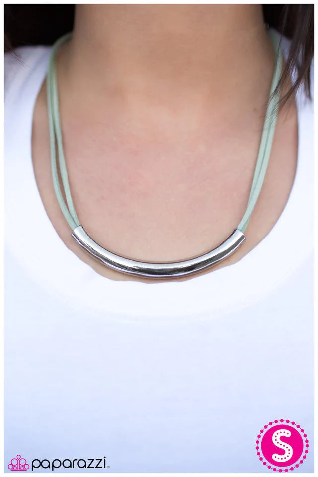 Paparazzi Necklace ~ Pacific Crest Trail - Blue