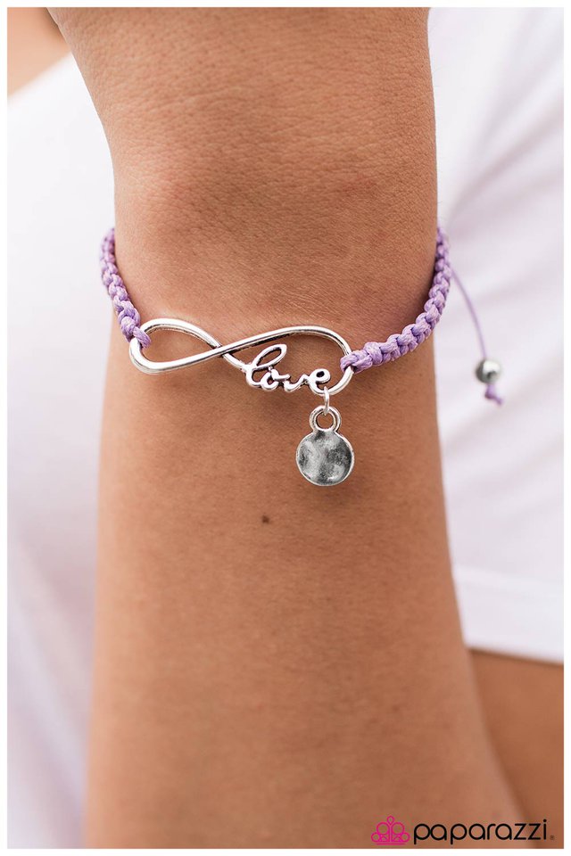 Paparazzi Bracelet ~ Somebody To Love - Purple