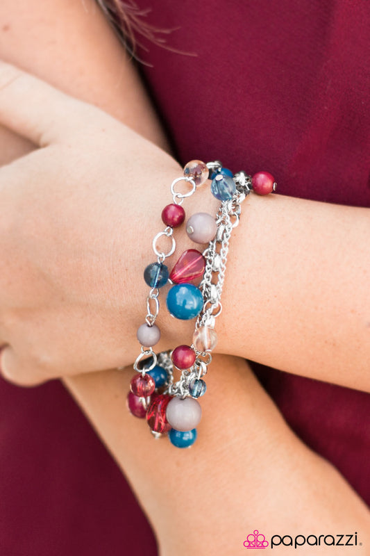 Paparazzi Bracelet ~ Pretty and Poised - Multi