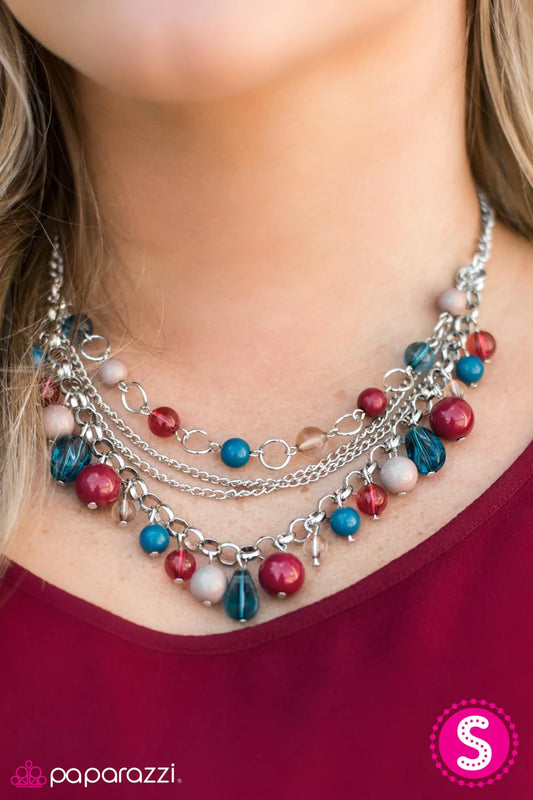 Paparazzi Necklace ~ Pretty Promenade - Multi