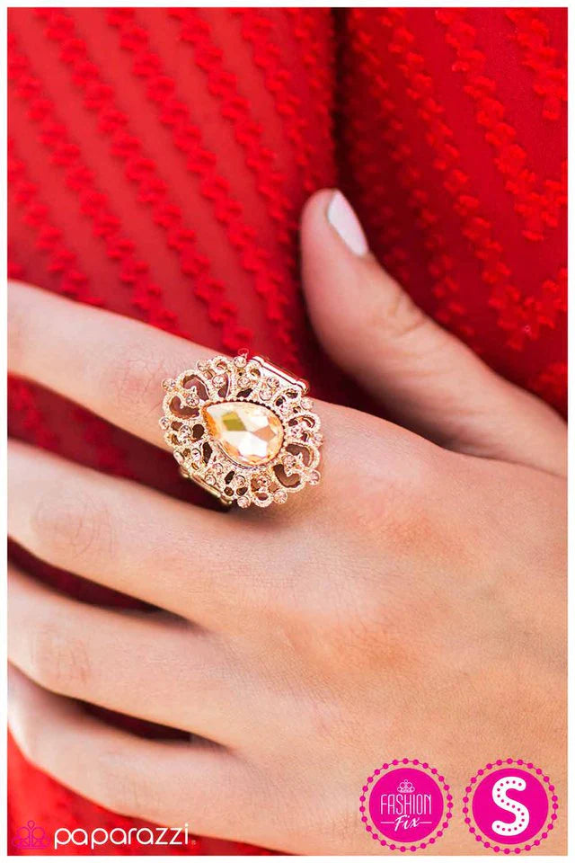 Paparazzi Ring ~ Jewel City - Gold