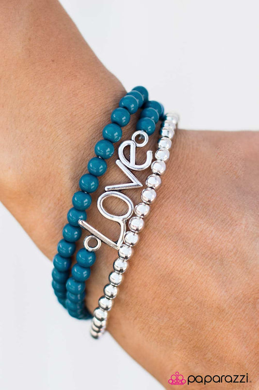 Paparazzi Bracelet ~ All Is Fair... - Blue