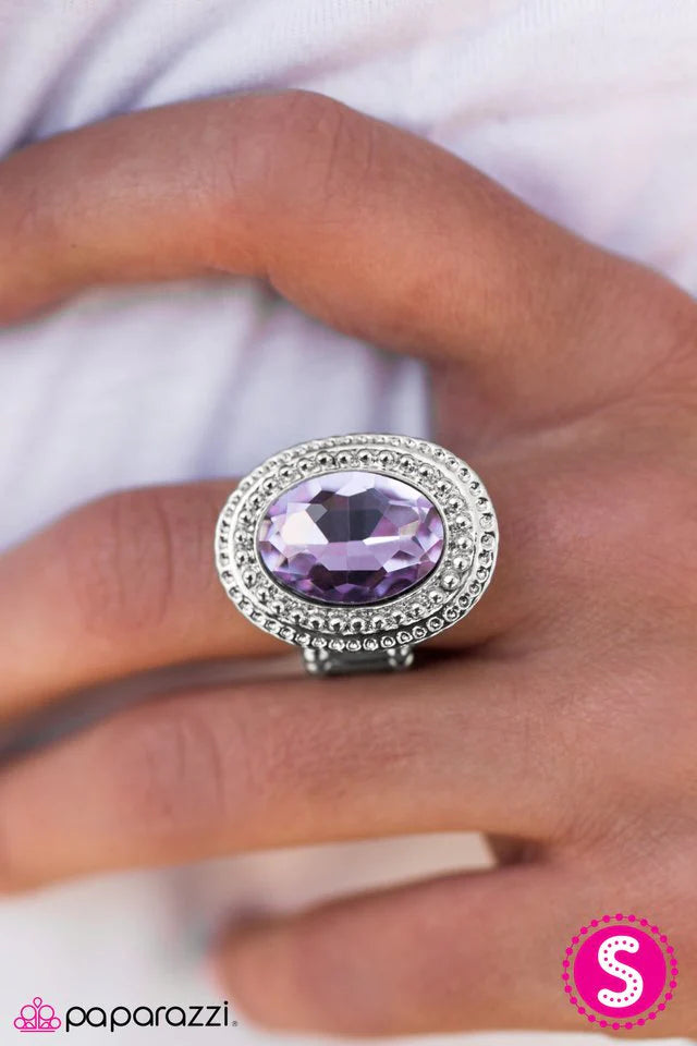 Paparazzi Ring ~ Show Me The Money - Purple