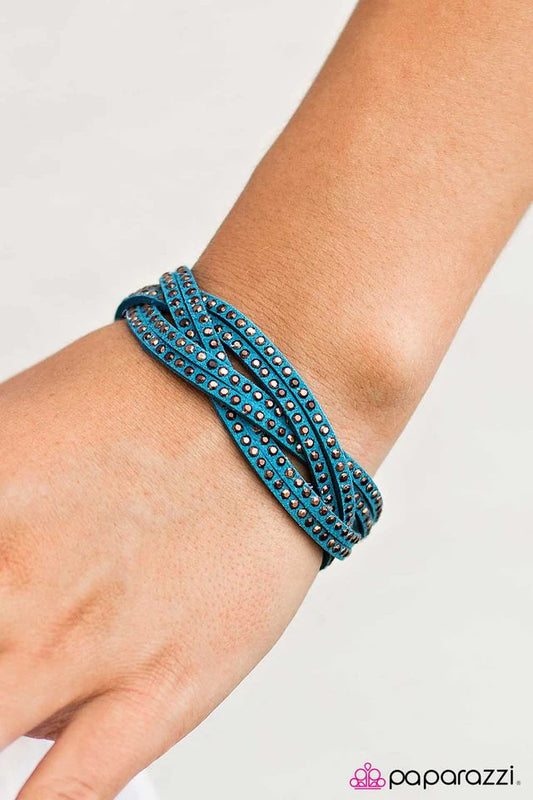 Paparazzi Bracelet ~ Home Run - Blue